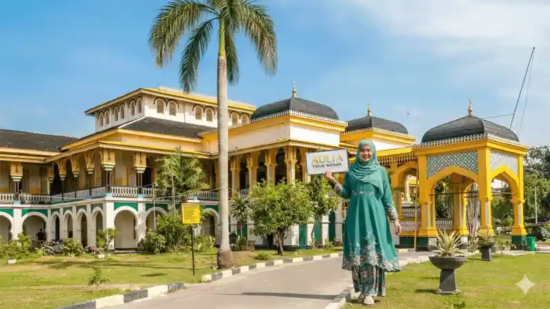 Mengenal Istana Maimun, Warisan Kesultanan Deli di Tengah Kota Medan